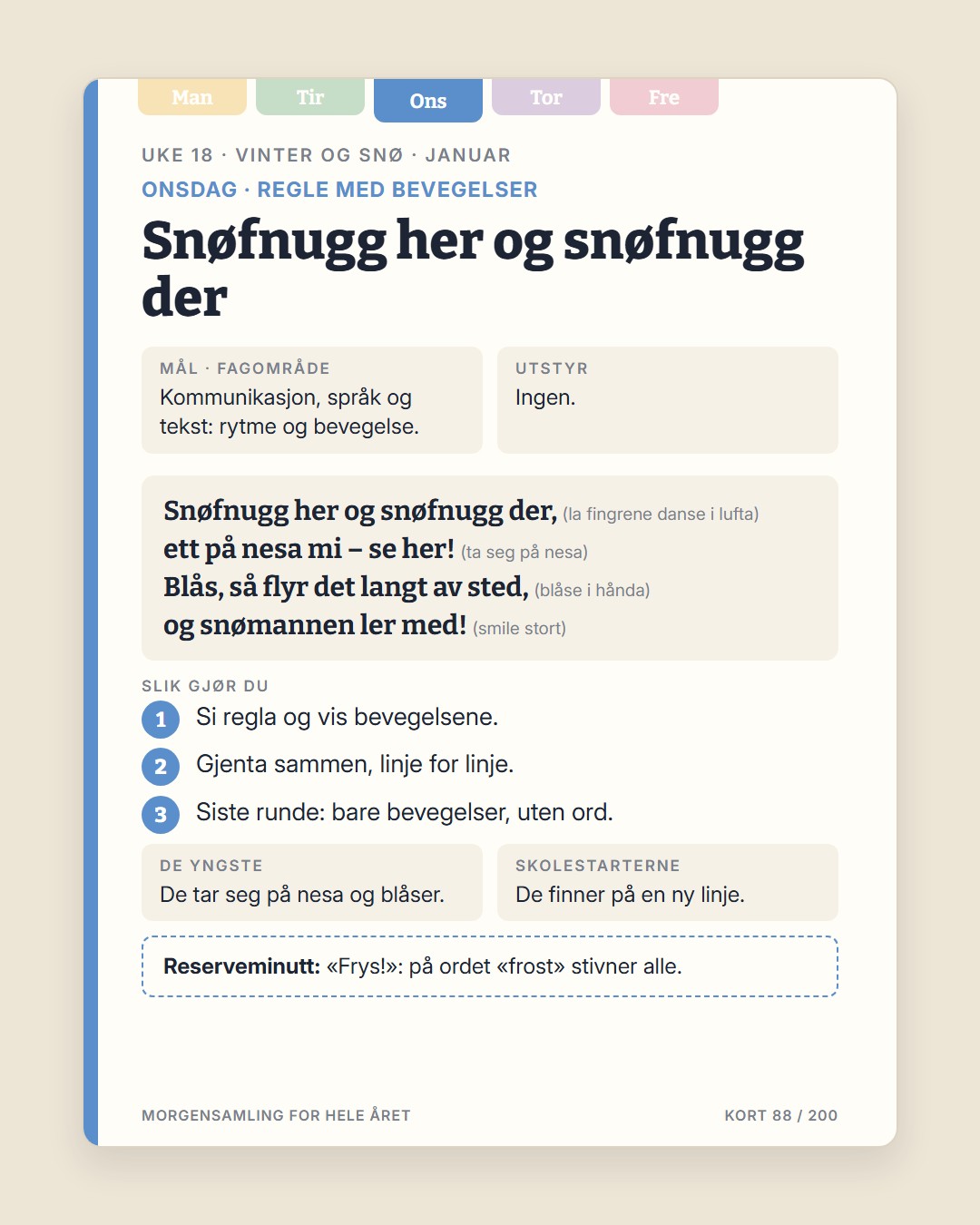 Eksempelkort 3